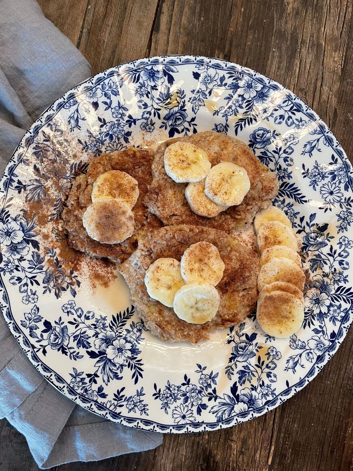 Easy Healthy Coconut Banana Oat Pancakes - Egg Free, Dairy Free, Gluten Free Recipe
