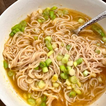 Easy healthy ramen noodles recipe
