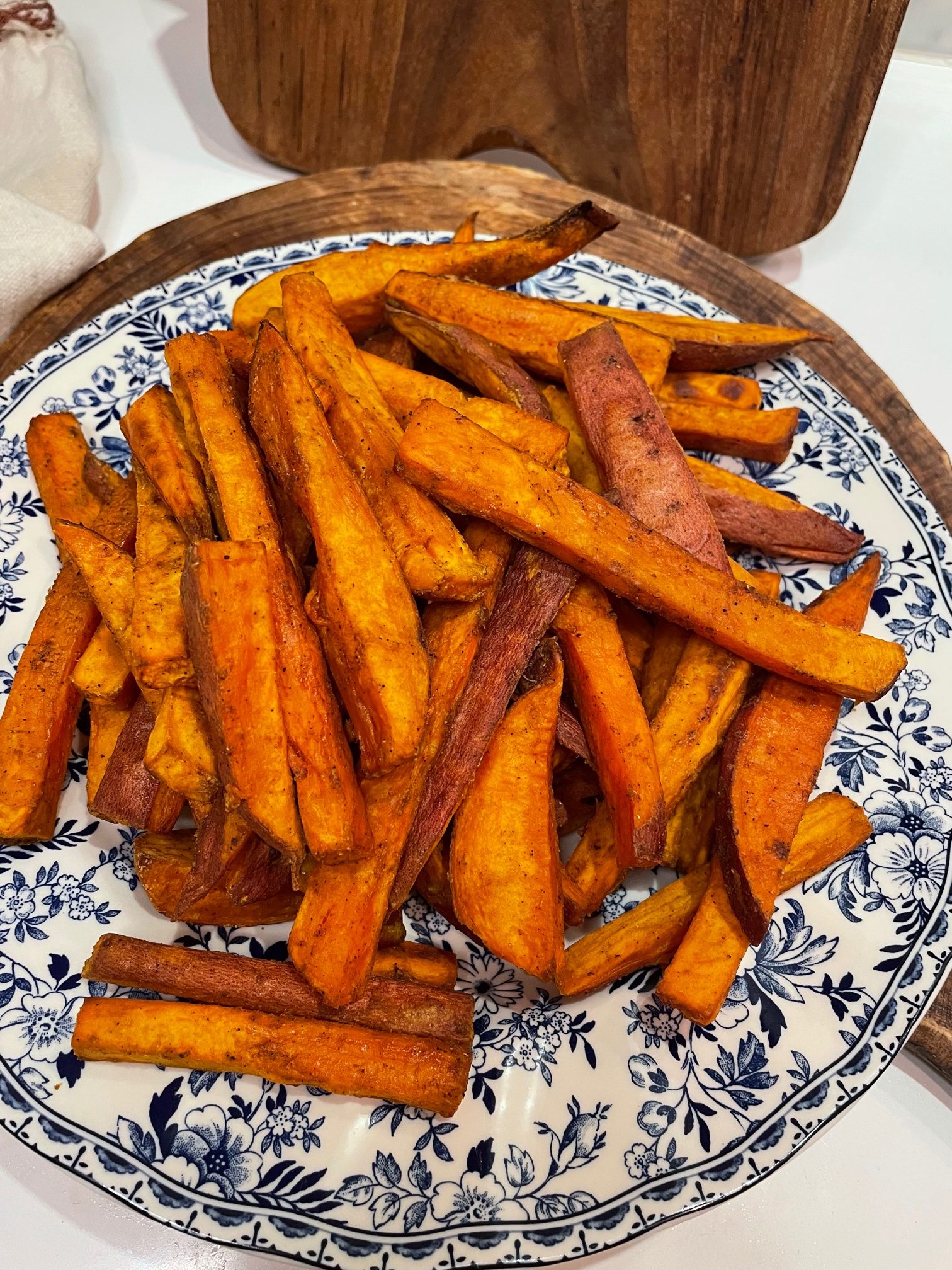 curry sweet potato fries