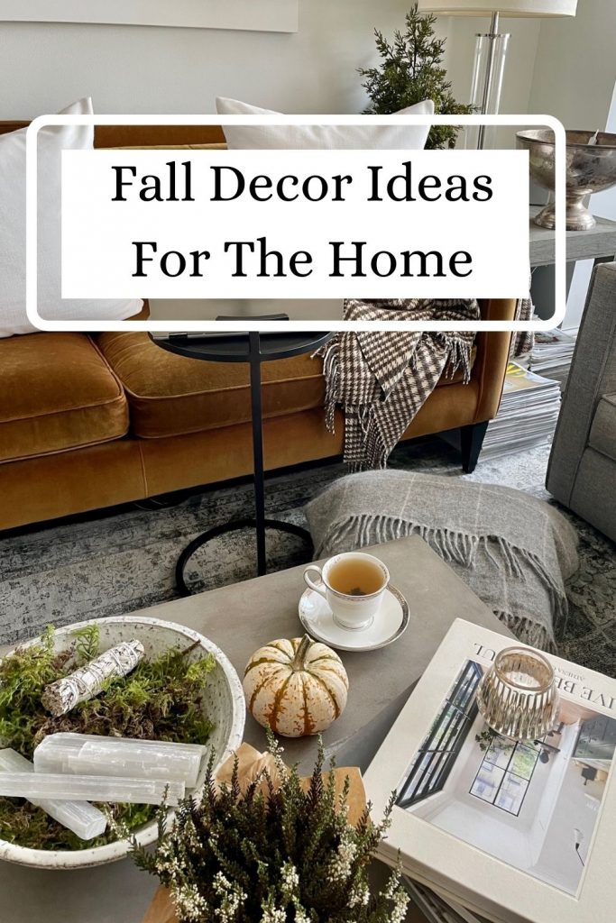 Fall Decor Ideas For The Home.  Cozy Room Decor. Fall Decor Inspiration.