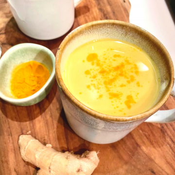Coconut Turmeric Ginger Warming Healthy Healing Broth When Sick