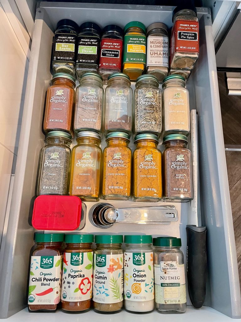 What's Inside My Spice Drawer. Healthy Spices and Herbs For Clean Eating