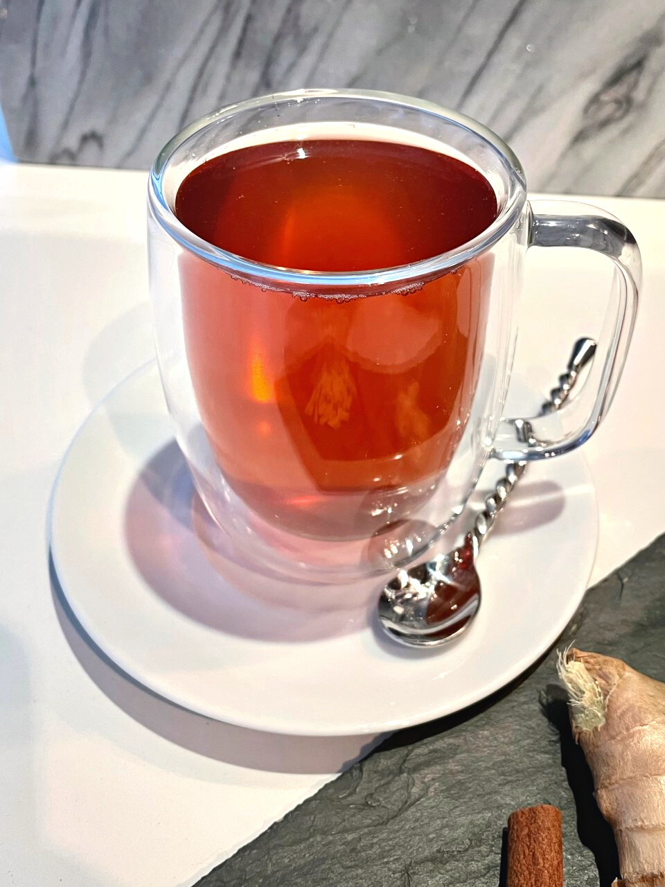 Immune Boosting Sweet Cinnamon Ginger Tea Recipe