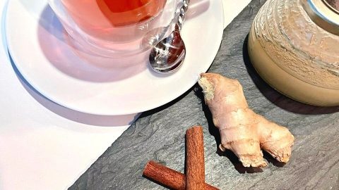 Immune Boosting Sweet Cinnamon Ginger Tea Recipe