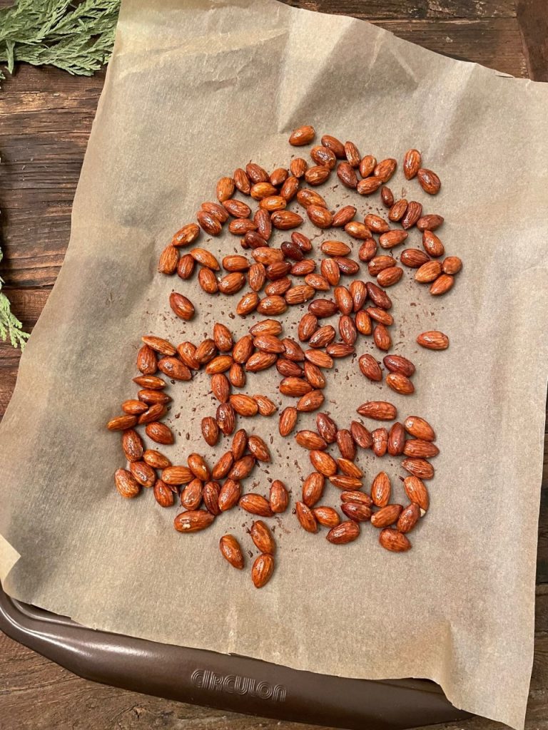 How to make maple cinnamon roasted almonds recipe
