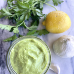 Avocado Herb Parsley Lemon Salad Dressing Recipe