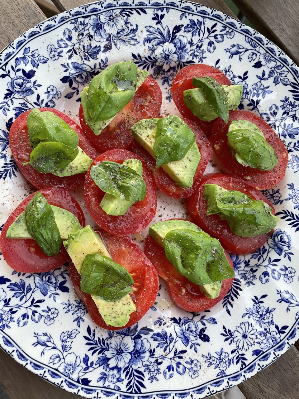 Avocado Caprese Salad Bites Recipe Vegan Dairy-Free