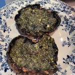 Baked Basil Pesto Portobello Mushrooms Recipe