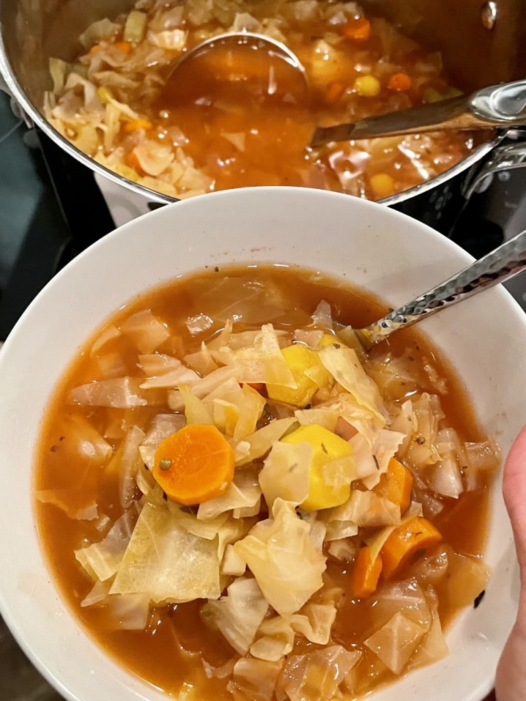 Cabbage Vegetable Soup Recipe