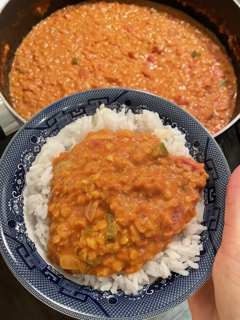 Easy Red Lentil Curry