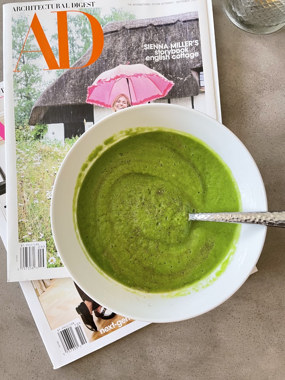 Goop's Broccoli & Arugula Soup