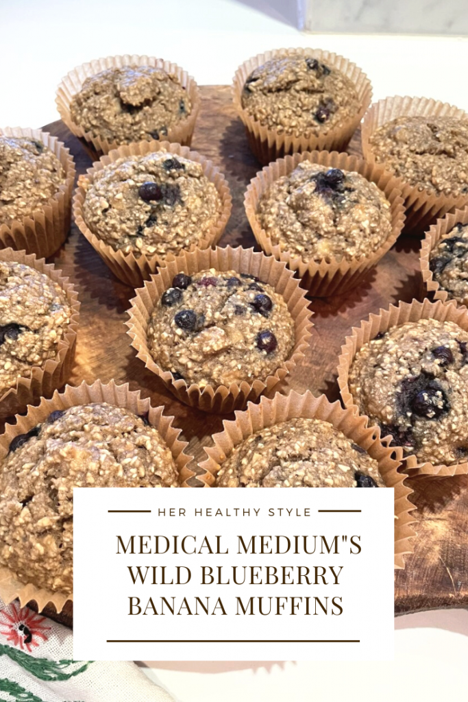 Medical Medium's Wild Blueberry Banana Muffins Recipe