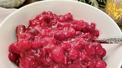 Orange Cinnamon Cranberries Healthy Recipe