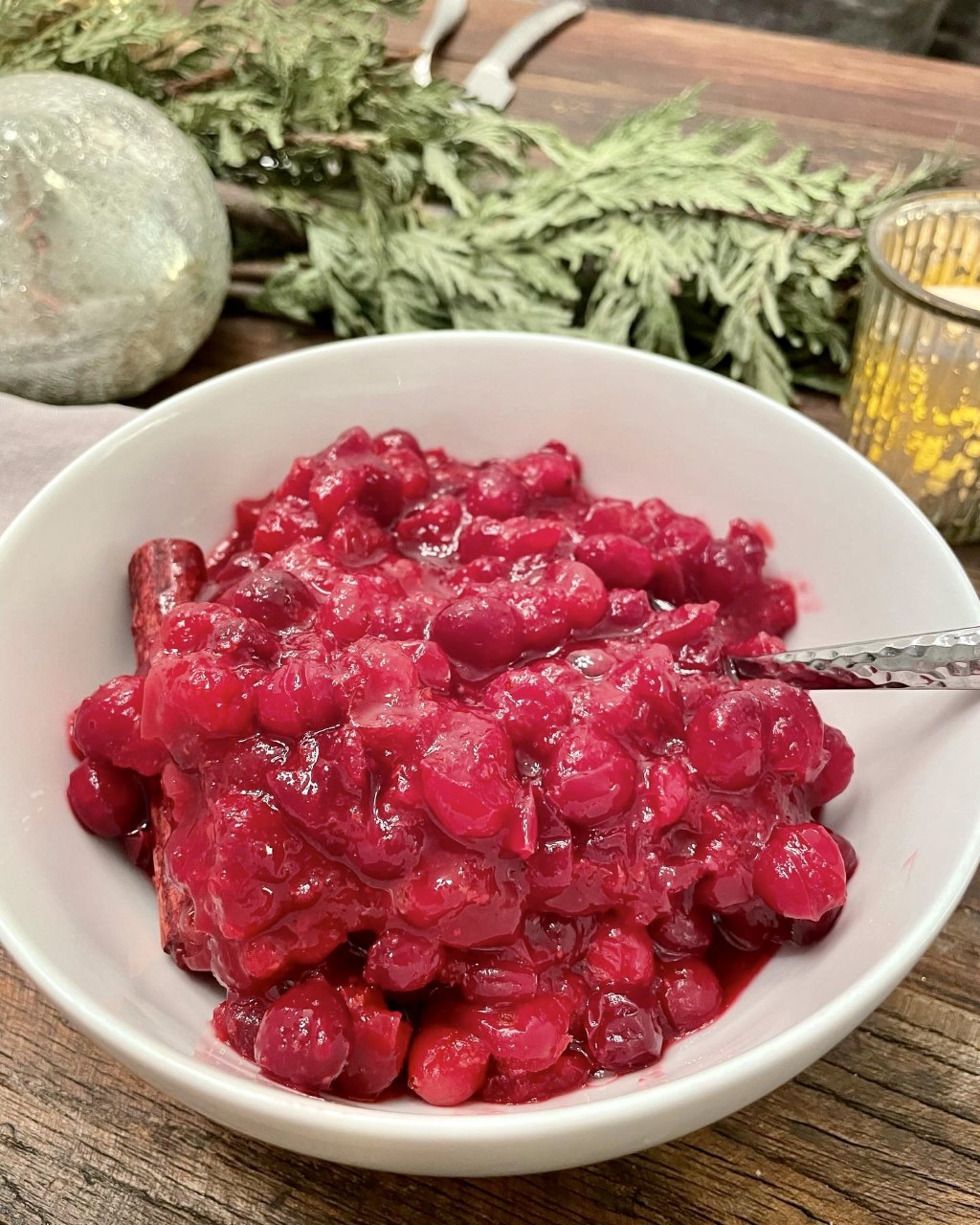 Orange Cinnamon Cranberries Healthy Recipe