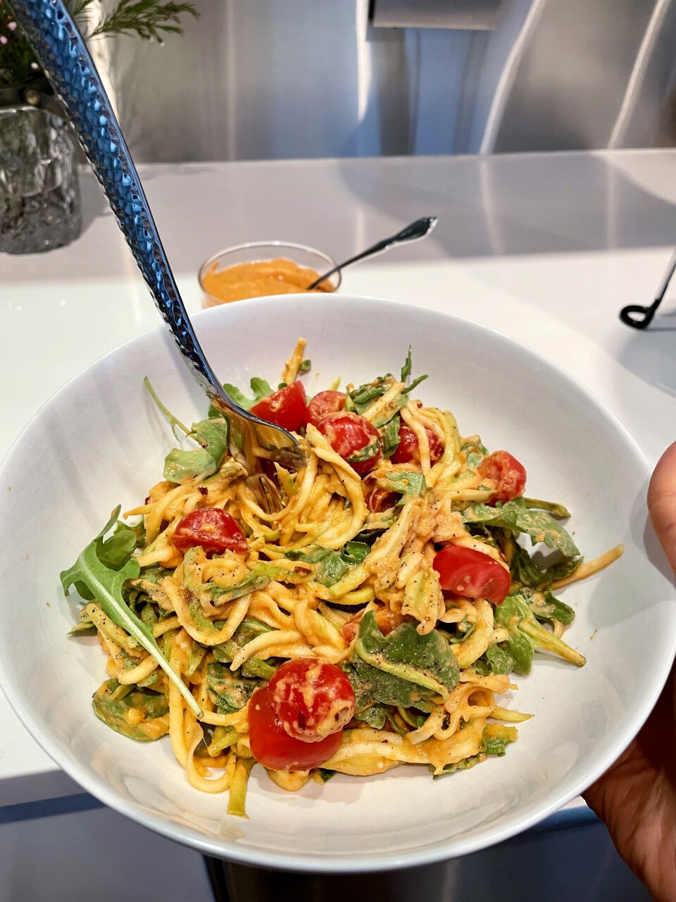 Creamy Sundried Tomato Dressing + Zoodles Recipe