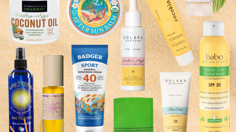My Suncreen + Suncare Stash - Best Organic Nontoxic SPF Sunscreen