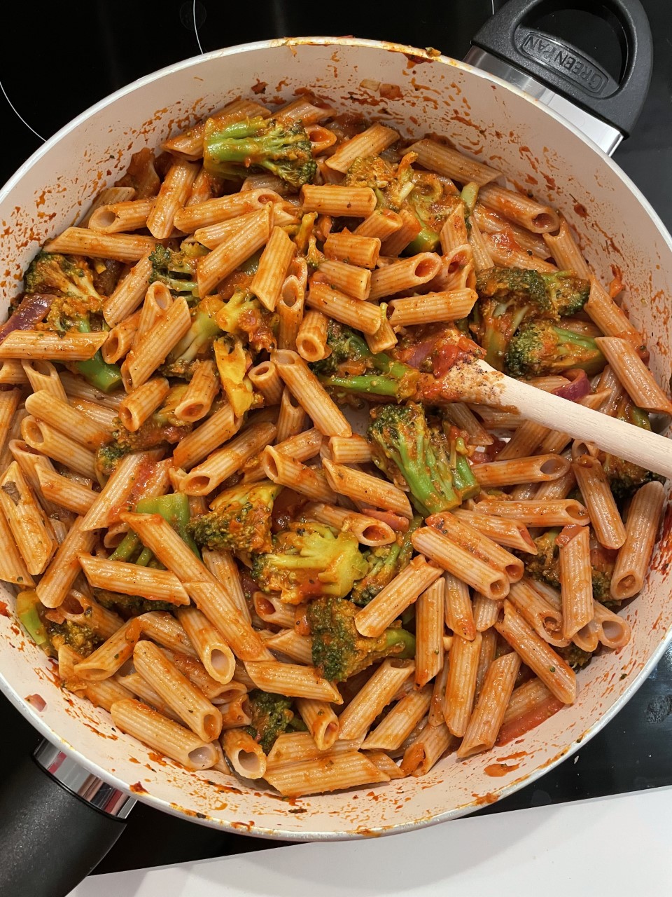 Easy Healthy Simple Broccoli Pasta Dinner Recipe
