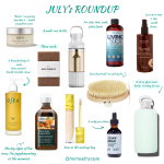 July's Roundup - Clean Beauty, OSEA, Apoterra, Glass Water Bottle, Amazon Health Buys