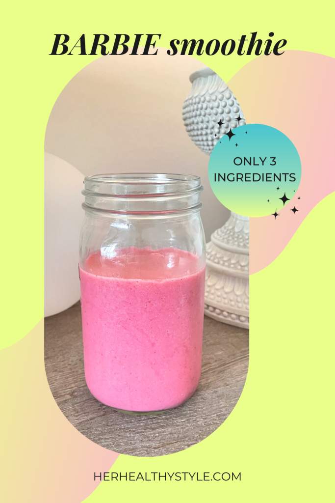 Pink Barbie Smoothie - Dragon Fruit Pitaya Recipe