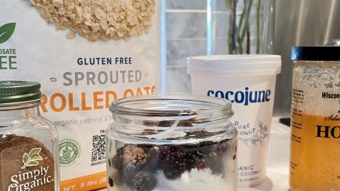 Quick Coconut Yogurt Parfait - Healthy Easy Snack or Breakfast