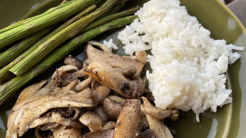 Peppery Mixed Specialty Mushrooms Recipe