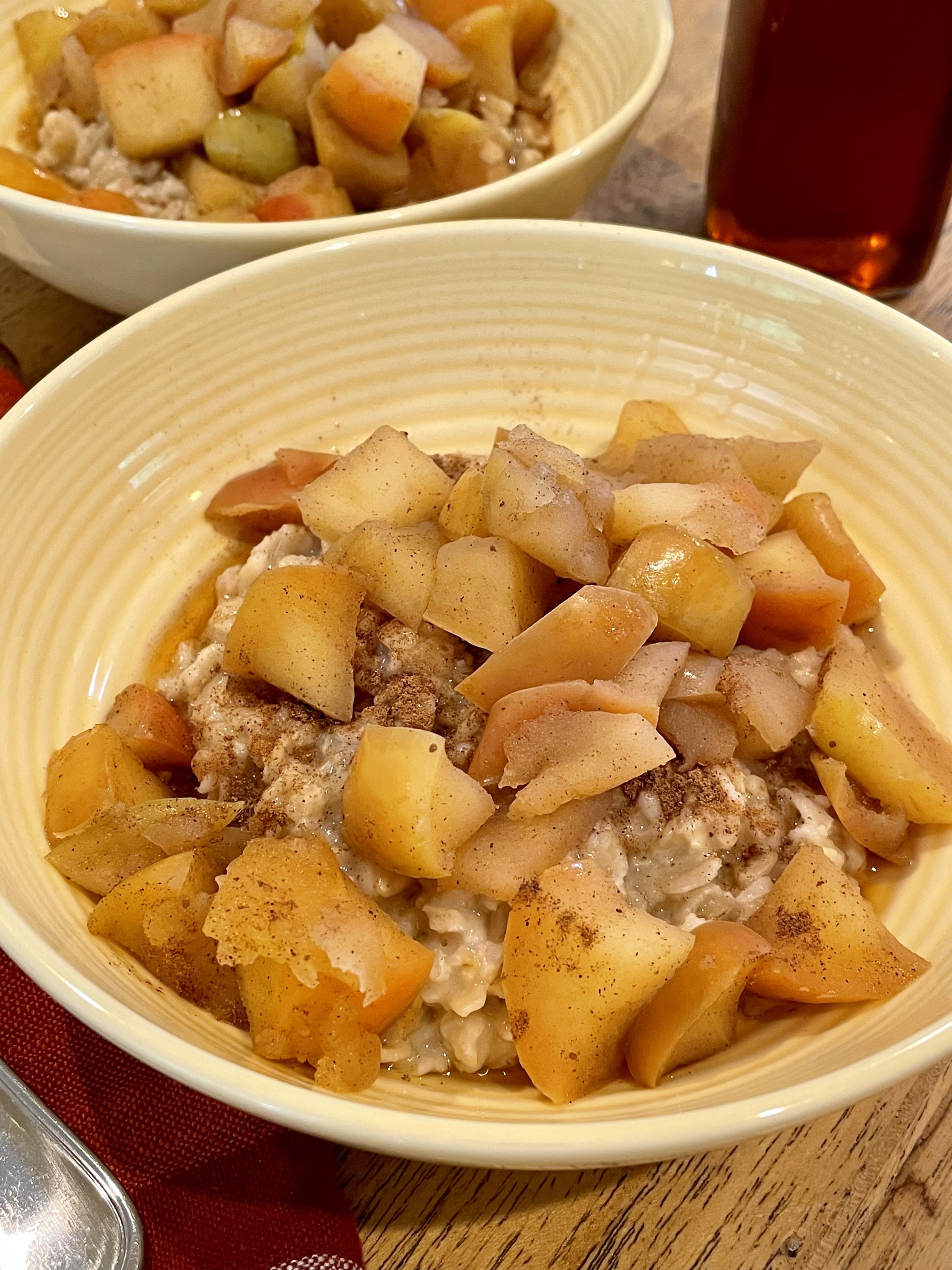 Stewed Spiced Apples Without Sugar