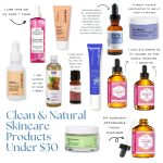 Affordable Clean Skincare Products Under $30