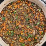 Lentil Sweet Potato Stew - Easy Healthy Fall Soup Recipe