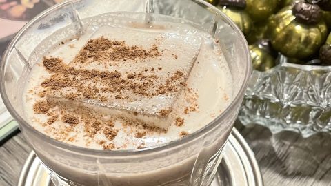 Easy Healthy Vegan Almond Milk Eggnog Homemade Holiday Almond Nog Recipe
