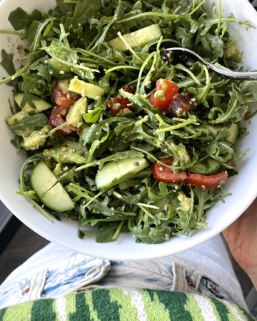 Simple Healthy Lunch Salad REcipe With Benefits + Video