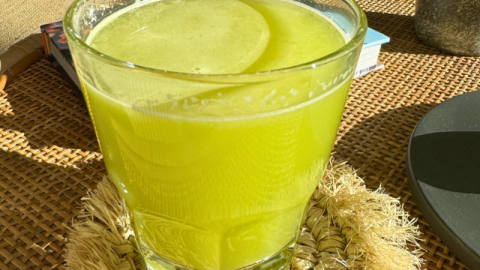 Zippy Tropical Pineapple summer Juice or Mocktail Recipe