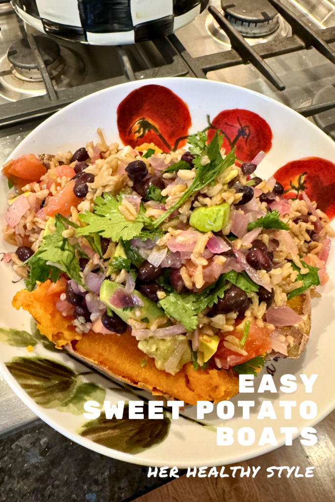 Easy Healthy Sweet Potato Boats For Weeknight Meals