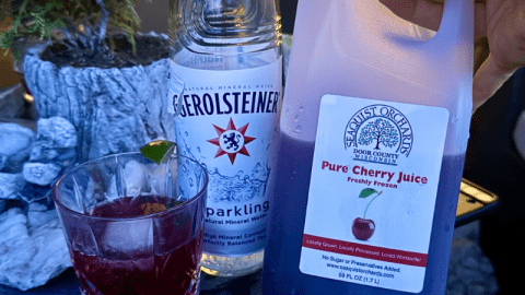 Sleepy Time Cherry Magnesium Mocktail