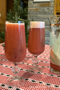 Pineapple Pomegranate Cranberry Mocktail her healthy style