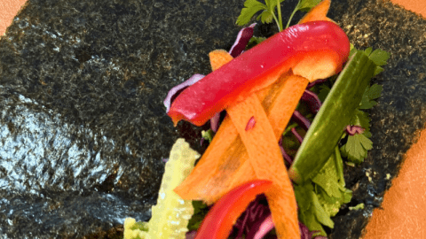 The Best Nori Veggie Wraps