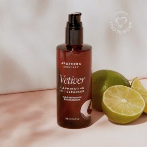 Apoterra Vetiver Illuminating Oil Cleanser