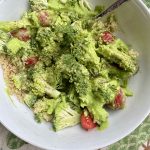 Pea Avocado Herb Dressing or Dip