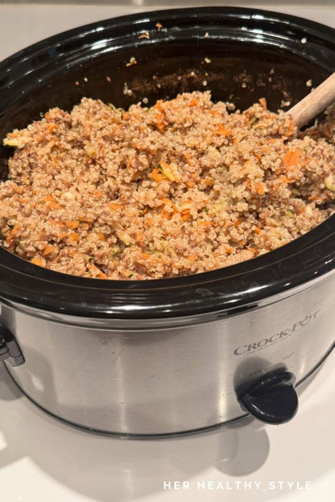 Slow Cooker Quinoa Breakfast Bowl