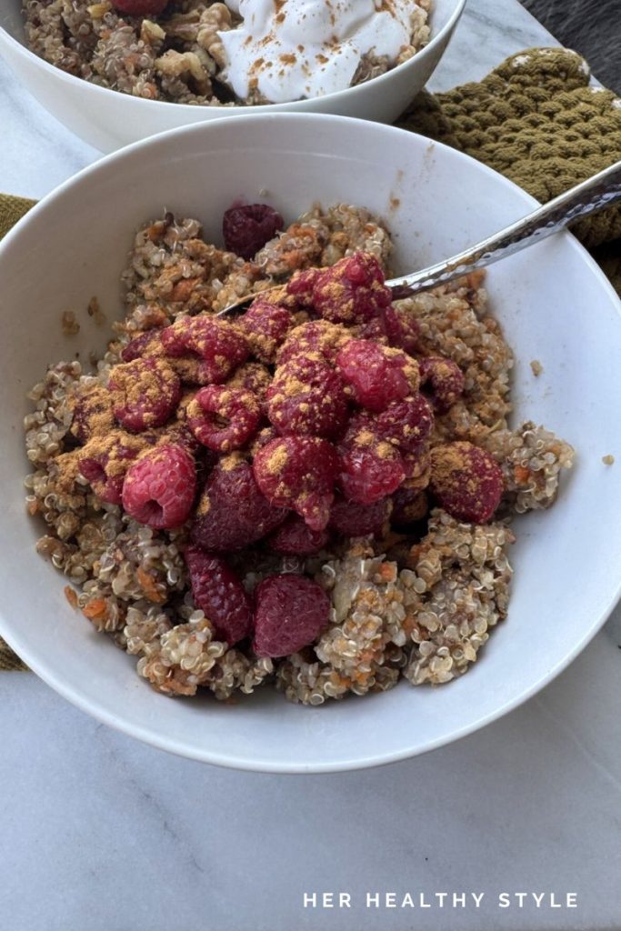 Slow Cooker Quinoa Breakfast Bowl