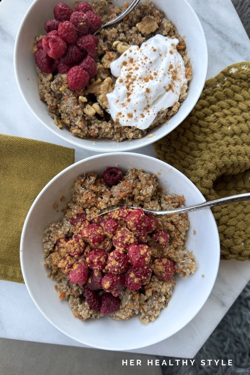 Slow Cooker Quinoa Breakfast Bowl
