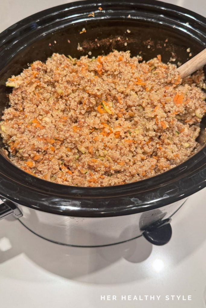 Slow Cooker Quinoa Breakfast Bowl