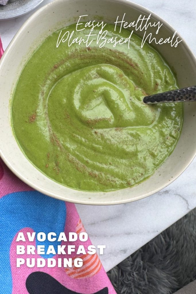 Avocado Breakfast Pudding